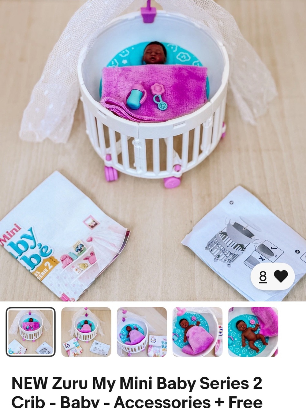 Zuru my mini baby series 2   Plus free toy
